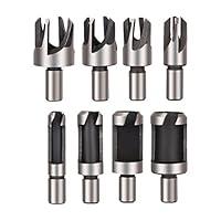 Algopix Similar Product 16 - Rocaris 8pcs Wood Plug Cutter Drill Bit