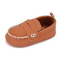 Algopix Similar Product 11 - LONSOEN Baby Boys Girls Penny Loafers