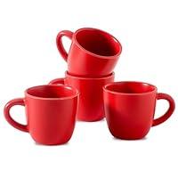 Algopix Similar Product 6 - Hasense 7 Ounce Cappuccino Cups Set of