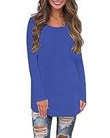 Algopix Similar Product 17 - SUNNYME Long Sleeve T Shirt Women