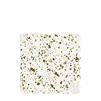 Algopix Similar Product 6 - Meri Meri Gold Splatter Large Napkins