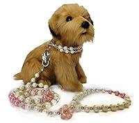 Algopix Similar Product 16 - New Luxury Silver Pink 2 Pieces Dog