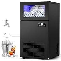 Algopix Similar Product 6 - TAZPI Commercial Ice Maker 160 LBS24H