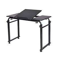 Algopix Similar Product 18 - Overbed Table with Wheels Mobile Laptop