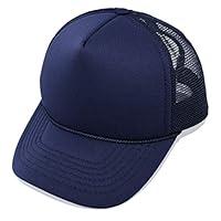 Algopix Similar Product 15 - DALIX Plain Trucker Hat Mesh Cap in