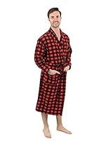 Algopix Similar Product 1 - Leveret Mens Robe Soft Micro Fleece