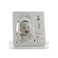 Algopix Similar Product 7 - Photo Frame  Its A Girl Satin Silver