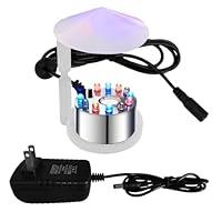 Algopix Similar Product 7 - PULACO Mist Maker 12 LED Mister Fogger