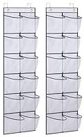 Algopix Similar Product 13 - MISSLO Over The Door Shoe Organizer 12