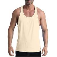 Algopix Similar Product 7 - Mens Tank Tops Cotton Workout Shirts
