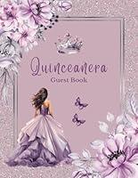 Algopix Similar Product 20 - Quinceanera Signature Guest Book Lilac