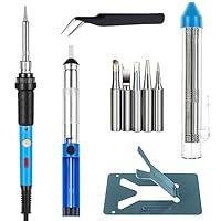 Algopix Similar Product 18 - Vastar Soldering Iron Kit Full Set 60W
