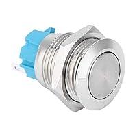 Algopix Similar Product 9 - Push Button Switch Stainless Steel Flat