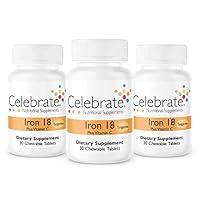Algopix Similar Product 19 - Celebrate Vitamins Iron with Vitamin C