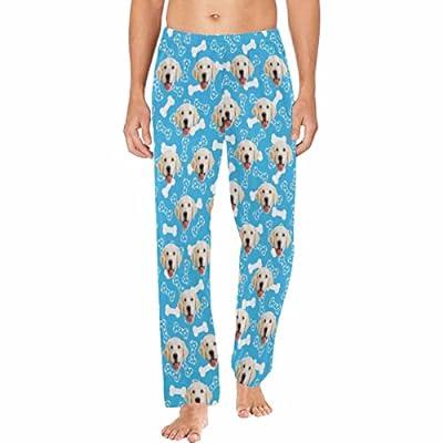 Best Deal for Custom Pajama Lounge Sleepwear Bottoms for Men with Funny