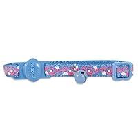 Algopix Similar Product 4 - Petmate Cat Glow Collar Bandana Blue