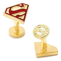 Algopix Similar Product 11 - DC Comics Gold Enamel Superman Shield