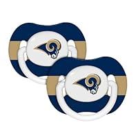 Algopix Similar Product 9 - NFL - St. Louis Rams Pacifier 2-Pack