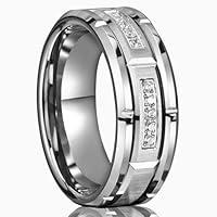 Algopix Similar Product 10 - Concept Knight Tungsten Carbide Rings