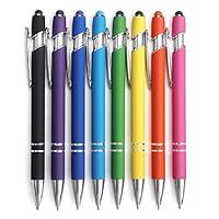 Algopix Similar Product 4 - 8 Pack Ballpoint Pen 2in1 Stylus