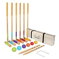 Algopix Similar Product 17 - GoSports Deluxe Croquet Set  Full Size