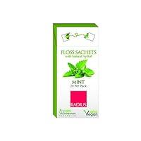 Algopix Similar Product 10 - Radius Floss Mint Vegan Xylitol20