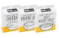 Algopix Similar Product 13 - DairyFree Cheddar Pepper Jack and