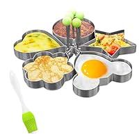 Algopix Similar Product 15 - 5Pcs Egg Rings For Frying Eggs 