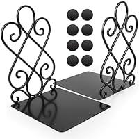 Algopix Similar Product 20 - Anwenk Vintage Bookends with Felt Pads