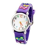Algopix Similar Product 12 - Kids Watch with 3D Cartoon Butterfly
