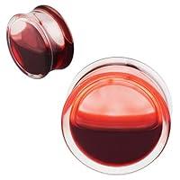 Algopix Similar Product 8 - Longbeauty 2Pcs Acrylic Red Liquid