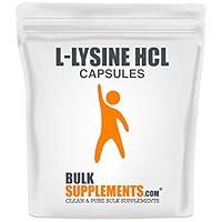 Algopix Similar Product 8 - BulkSupplements LLysine HCL 100
