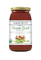 Algopix Similar Product 6 - Made With Organic Pasta Sauce Tomato