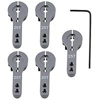 Algopix Similar Product 5 - Hobbypark 5Pack M3 25T Aluminum Metal