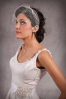 Algopix Similar Product 4 - Handcrafted Basic Mini Birdcage Veil by