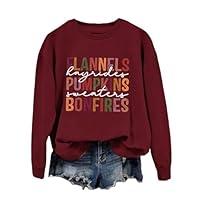 Algopix Similar Product 3 - ZLXBLYYMZ Thanksgiving Sweatshirt for