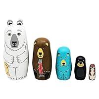 Algopix Similar Product 16 - AZURAOKEY 5 Pieces 6 Tall Cute Animal