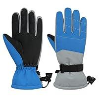 Algopix Similar Product 14 - Durio Kids Snow Gloves Waterproof