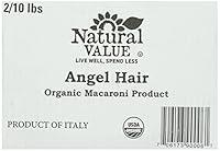 Algopix Similar Product 5 - Natural Value Organic Angel Hair Durum