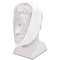 Algopix Similar Product 5 - PRIMADA Premium White Chin Strap with