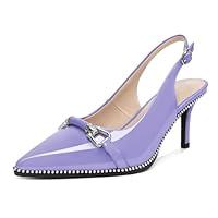 Algopix Similar Product 1 - YODEKS Sling Back Heels Women Low Heels