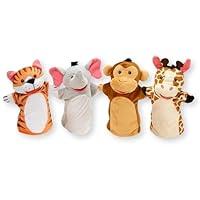 Algopix Similar Product 19 - Melissa  Doug Zoo Friends Hand Puppets