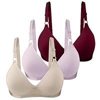 Algopix Similar Product 19 - BSYzXew 3PC Wireless Bras for Older