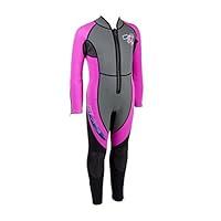 Algopix Similar Product 12 - IST WSK80 Kids 3mm Full Length Wetsuit