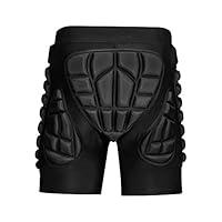 Algopix Similar Product 17 - 3D Padded Protective Shorts Hip Butt