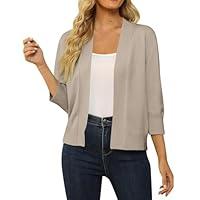 Algopix Similar Product 14 - Generic Summer Cardigan Cropped