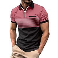 Algopix Similar Product 13 - Shirts for Men Summer Short Sleeve Polo