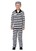 Algopix Similar Product 9 - Boy's Jailbird Costume Large