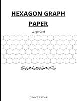 Algopix Similar Product 4 - Hexagon Graph Paper: Large Grid