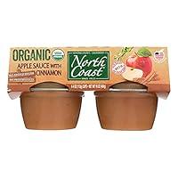 Algopix Similar Product 2 - North Coast Apple Sauce with Cinnamon